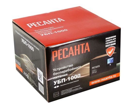 Устройство бесперебойного питания Ресанта УБП-1000 61/49/4 – изображение 8