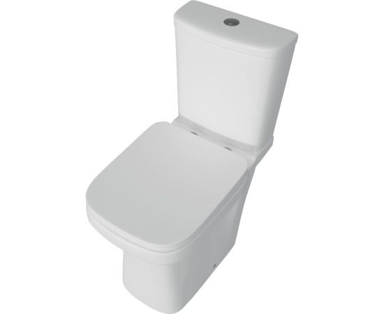 Напольный унитаз Teymi Kati безободковый, сиденье микролифт T40703 ЦБ-00267140 – изображение 8