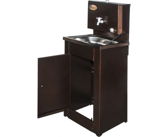 Дачный умывальник Вихрь КОМФОРТ с подогревом, нержавеющая мойка, цвет медь 74/4/7 – изображение 8