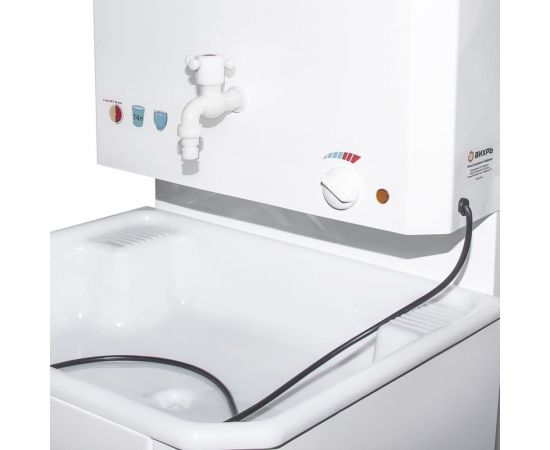 Дачный умывальник Вихрь КОМФОРТ, с подогревом, пластиковая мойка, цвет белый 74/4/9 – изображение 10