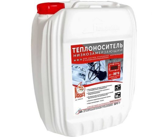 Теплоноситель PROFI ""20"" на основе этиленгликоля, в канистре 10кг ПР20-010 