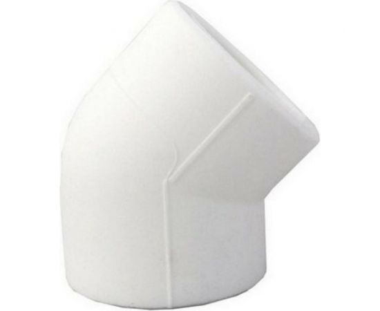 Угольник MeerPlast PP-RC белый Дн32 Ру25 45гр под пайку D200-00978 