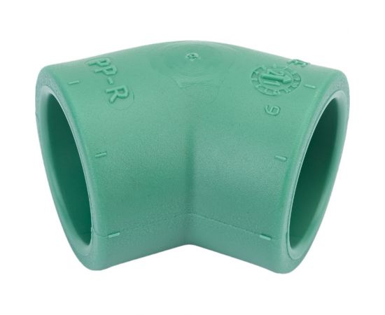 Угол Banninger полипропиленовый, зеленый, 45 гр x 32 мм 7411084511 