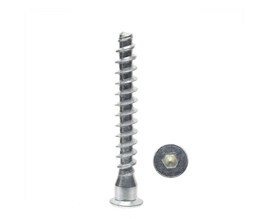 Конфирмат BOWT 7x50 мебельная стяжка 100 шт K02105 