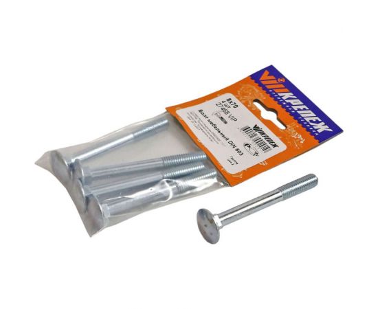 Мебельный болт VIPкрепеж DIN 603 8х70 4шт 27468 VIP 