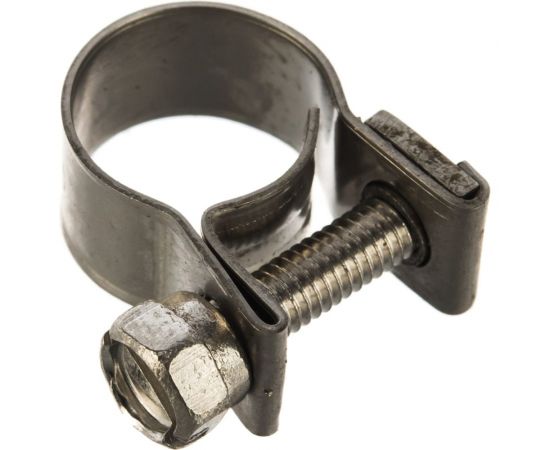 Металлические хомуты СИБРТЕХ, MINI 10-12мм, ширина 9мм, винтовой, W4, 2шт, 475033 – изображение 2