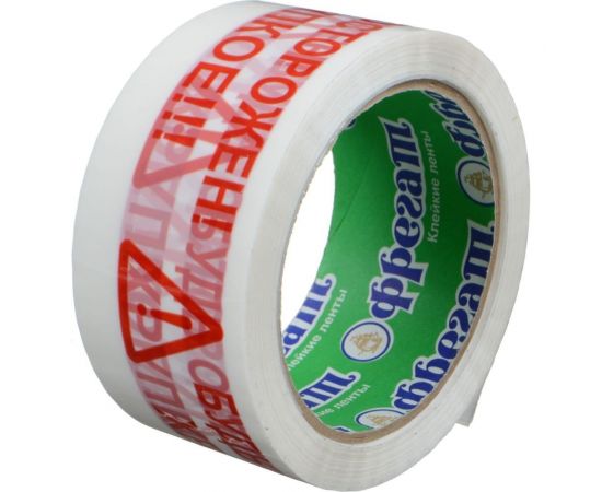 Клейкая усиленная лента Фрегат 48мм х 66м "Будь Осторожен Хрупкое" С486645БОХ – изображение 2