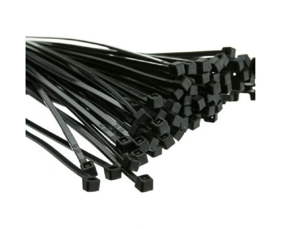 Нейлоновый хомут Вихрь 3,6x300 Ч 100 шт 73/9/1/29 – изображение 2