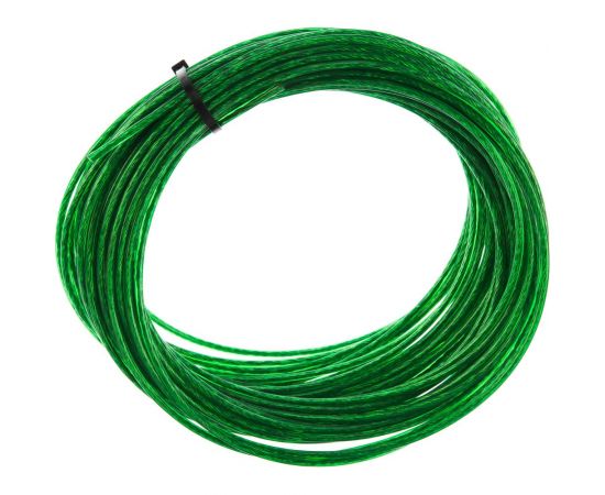 Металлополимерный цветной трос Tech-Krep 3мм 20м зеленый - накл. 136598 – изображение 2