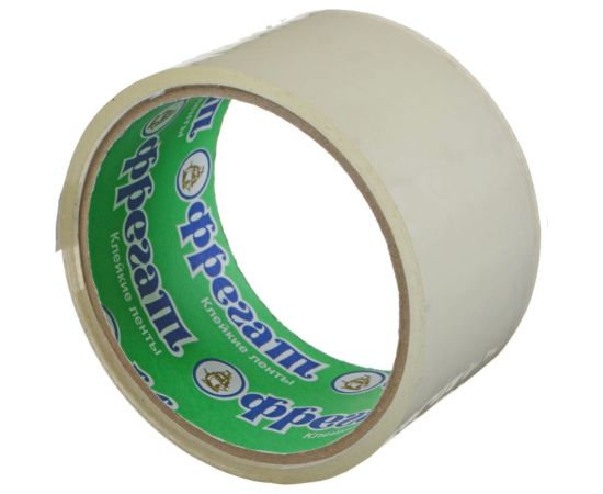 Клейкая лента Фрегат прозрачная, 48 ммх24 м, 45 мкм С482445 – изображение 2