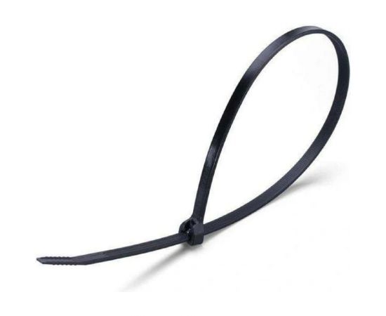 Нейлоновый хомут Вихрь 4,8x200 Ч 100 шт 73/9/1/30 – изображение 2