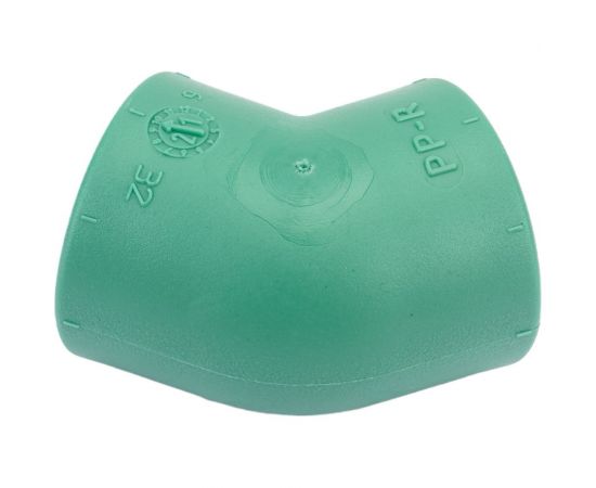 Угол Banninger полипропиленовый, зеленый, 45 гр x 32 мм 7411084511 – изображение 2