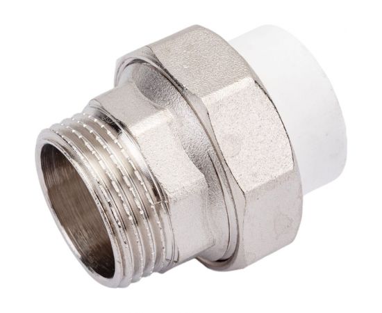 Муфта TEBO TR-TB комбинированная, разъемная, наружная резьба, американка 25x1 O-ring 015022106 – изображение 2