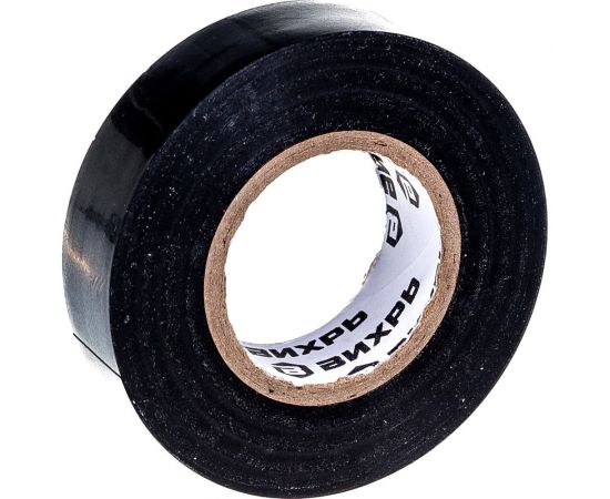 Изолента Вихрь 20mх19mmх0.15mm чёрный 73/3/3/3 – изображение 3