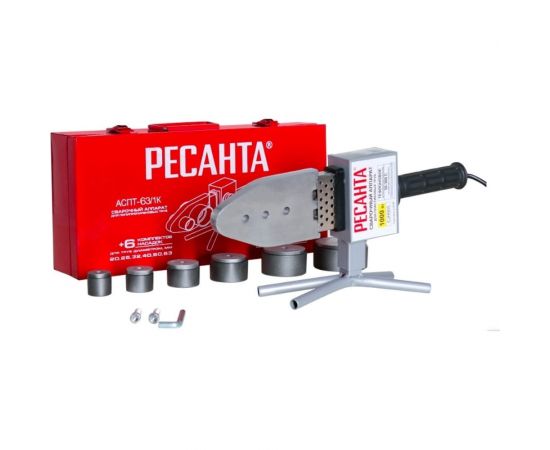 Аппарат для сварки пластиковых труб Ресанта АСПТ-63/1К 65/107 – изображение 3