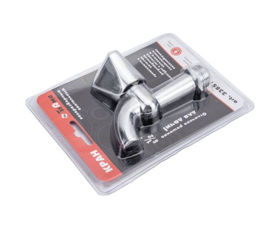 Водоразборный вентильный кран Terma 1/2 (дачный) хром 851 25662 – изображение 4