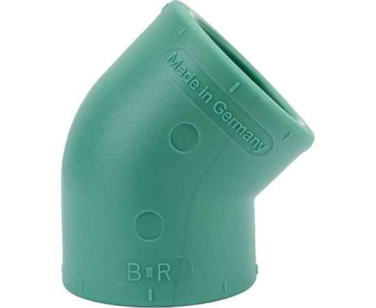 Угол Banninger полипропиленовый, зеленый, 45 гр x 32 мм 7411084511 – изображение 4