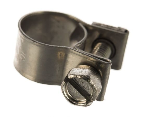 Металлические хомуты СИБРТЕХ, MINI 10-12мм, ширина 9мм, винтовой, W4, 2шт, 475033 – изображение 4