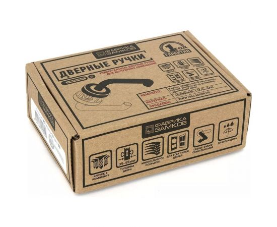 Дверная ручка Фабрика замков FZ 13 SN СТ-00000560 – изображение 4