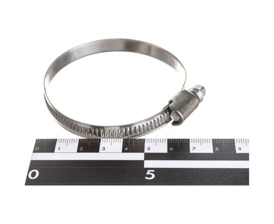 Металлический червячный хомут Вихрь 50-70, 9мм 25 шт 73/9/1/26 – изображение 4