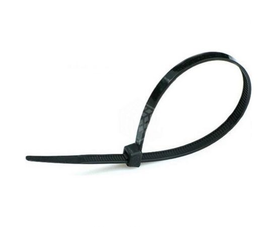 Нейлоновый хомут Вихрь 3,6x250 Ч 100 шт 73/9/1/28 – изображение 4