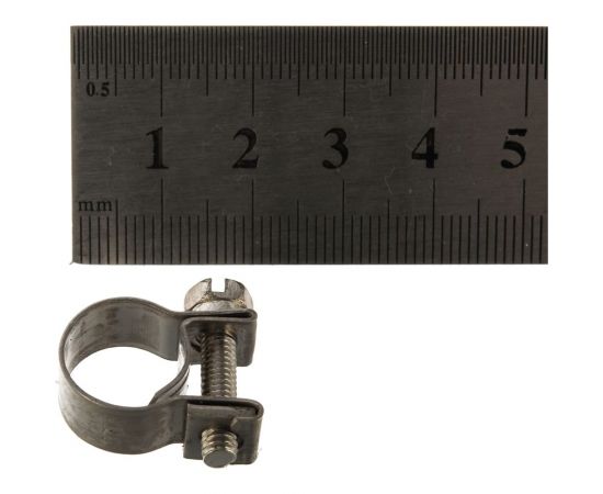 Металлические хомуты СИБРТЕХ, MINI 10-12мм, ширина 9мм, винтовой, W4, 2шт, 475033 – изображение 5