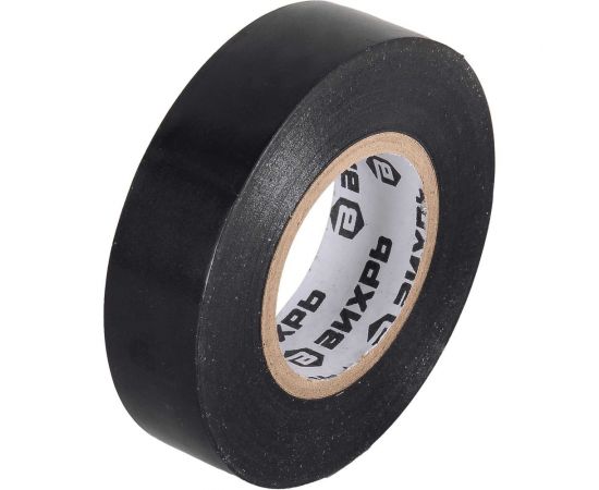 Изолента Вихрь 20mх19mmх0.15mm чёрный 73/3/3/3 – изображение 5