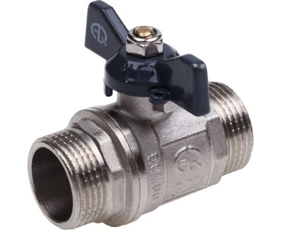 Шаровой кран AQUALINK нар-нар 1 B бабочка 2338 – изображение 6