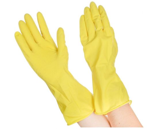 Резиновые хозяйственные перчатки Optiline размер L 27-2130 