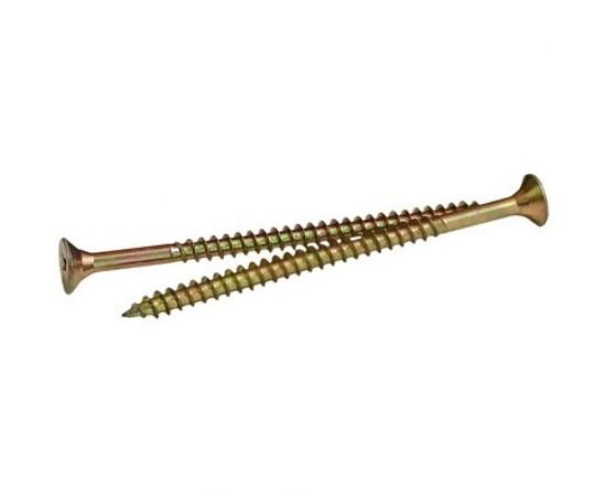 Шуруп VIPкрепеж жёлтый цинк 63 шт 31374 VIP 