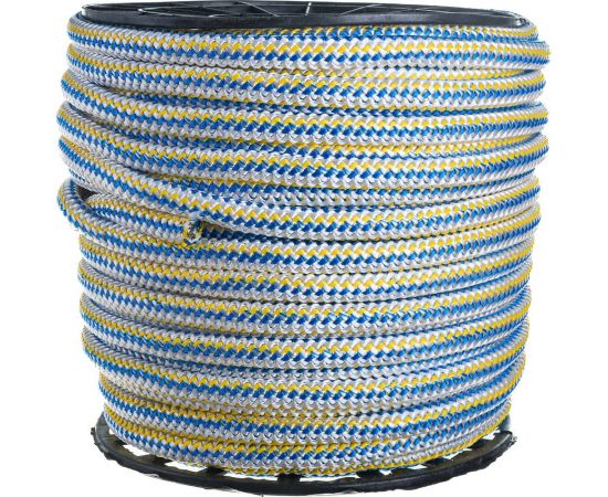 Вязаный полипропиленовый шнур, цветной, катушка 18мм х 100м Эбис 00090 