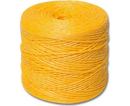 Полипропиленовый шпагат ЩИТ ПП, 1000 текс в бобине, 1.5 кг, желтый 66614 