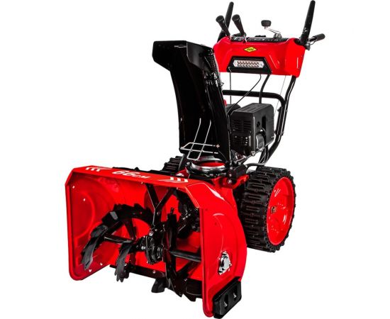 Бензиновый снегоуборщик DDE ST7066LE SnowEngine 7,0 л.с, ширина 66 см, скор. +6/-2, колеса 16, управление на панели, электрический старт, фара 798-492 