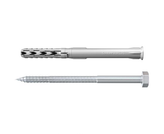 Дюбель с шурупом Fischer SXR 10x120 SS K NV 532678 