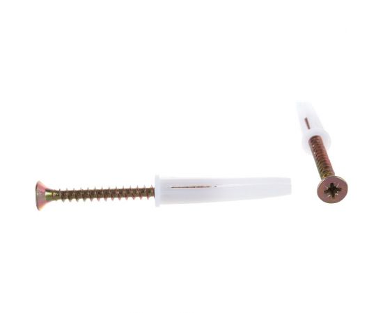 Набор белый дюбель VIPкрепеж 70 шт. 41566 VIP 