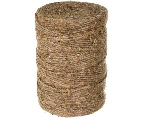Пеньковый шпагат ЩИТ ШП 3,34 ктекс Н 1 непол. 1-ниточный в боб. по 1 кг 66739 