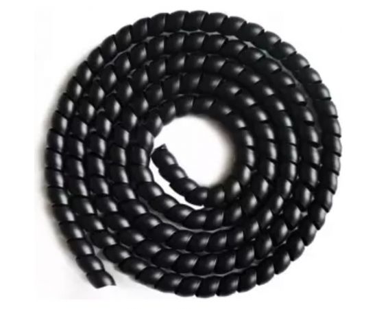 Спиральная пластиковая защита PARLмU SG-40-C11-k2, полипропилен, 40 мм, выпуклая поверхность, черная, 2 м PR0601000-2 