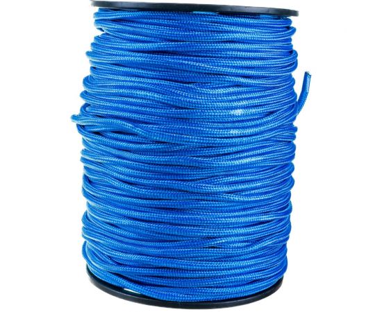 Плетеная веревка ЭБИС п/п 8 мм 200 м синяя 178 