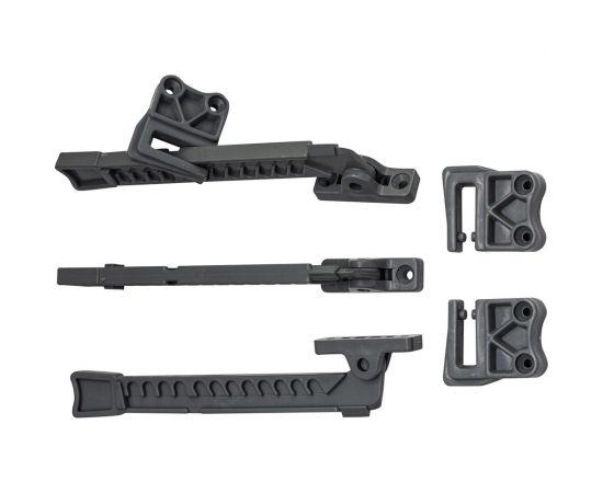 Ограничитель 100% Baby Safety замок на окно от детей, 3 шт., серый 4670006471294 