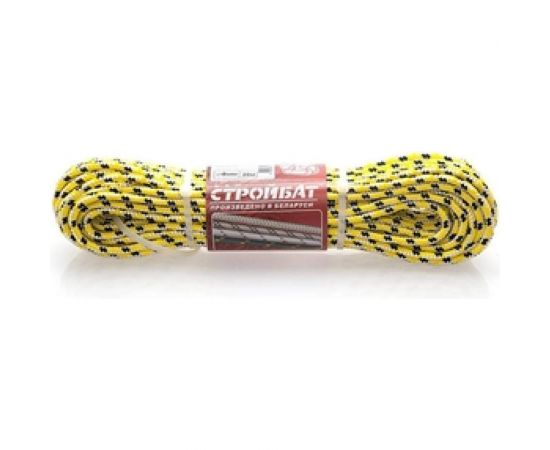 Шнур Стройбат капрон 24 х прядный 6 мм цветной 15 м 272360 