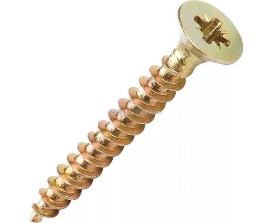 Шуруп VIPкрепеж жёлтый цинк, 3,5x35, 545 шт. 41324 VIPL 