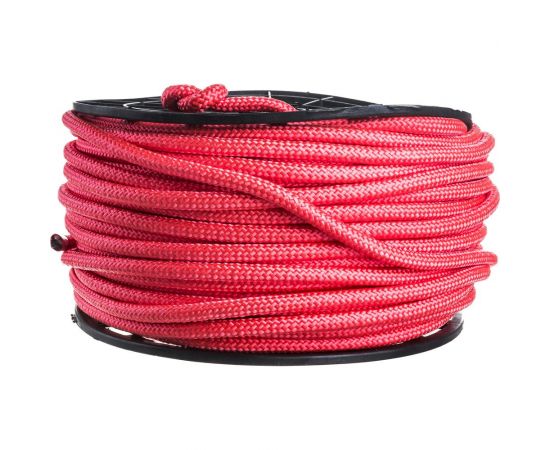 Плетеная веревка ЭБИС п/п 12 мм 100 м красная 72290 