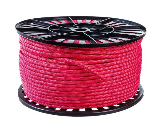 Плетеная веревка ЭБИС п/п 6 мм 200 м красная 175 