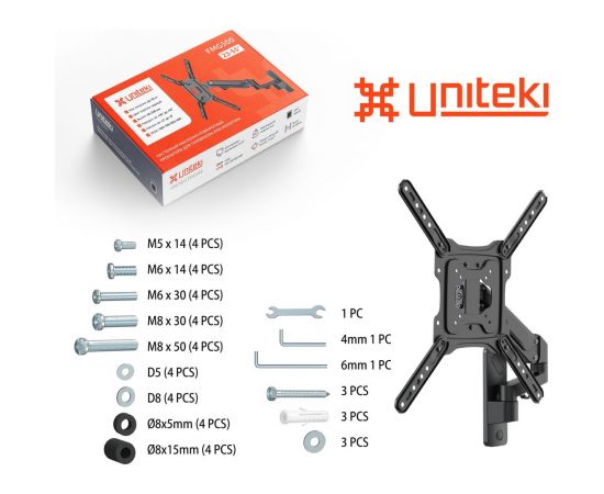 Кронштейн UniTeki FMG500 black 21010 – изображение 12