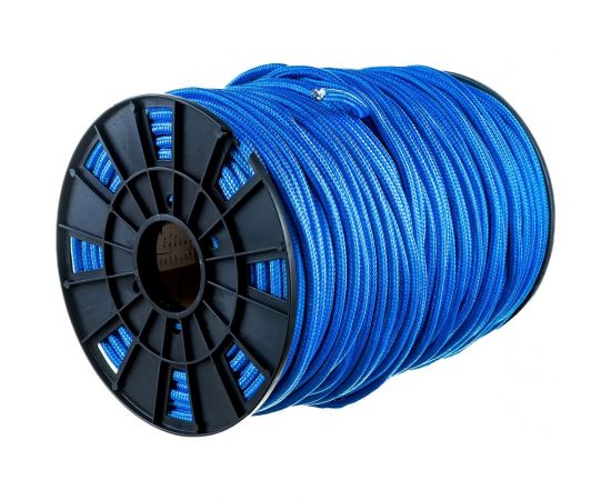 Плетеная веревка ЭБИС п/п 8 мм 200 м синяя 178 – изображение 2