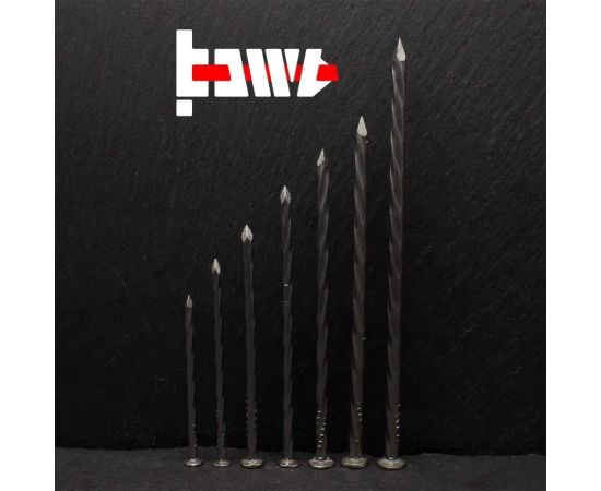 Винтовые оцинкованные гвозди BOWT 2,5x30, 100 шт. C03692 – изображение 2