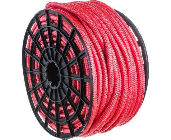 Плетеная веревка ЭБИС п/п 12 мм 100 м красная 72290 – изображение 2