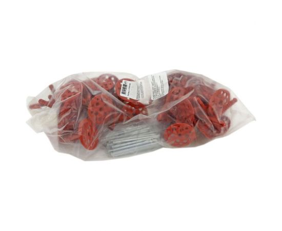 Дюбель для изоляции с металлическим гвоздем крепежная техника 10x90 50 шт. 471014 БК – изображение 2