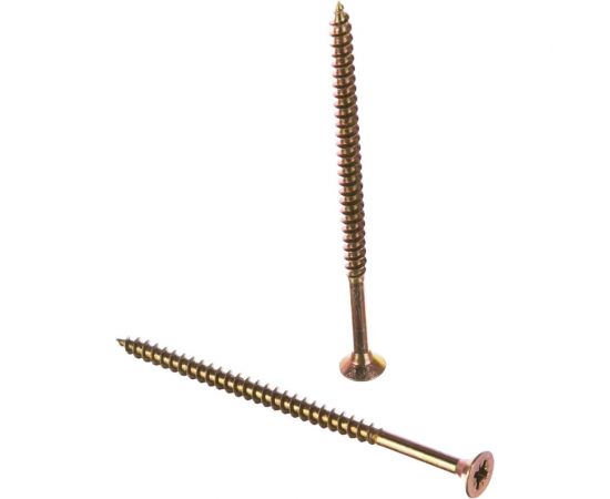 Шуруп VIPкрепеж жёлтый цинк 63 шт 31374 VIP – изображение 2