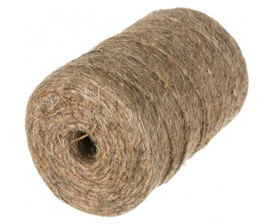 Пеньковый шпагат ЩИТ ШП 3,34 ктекс Н 1 непол. 1-ниточный в боб. по 1 кг 66739 – изображение 2